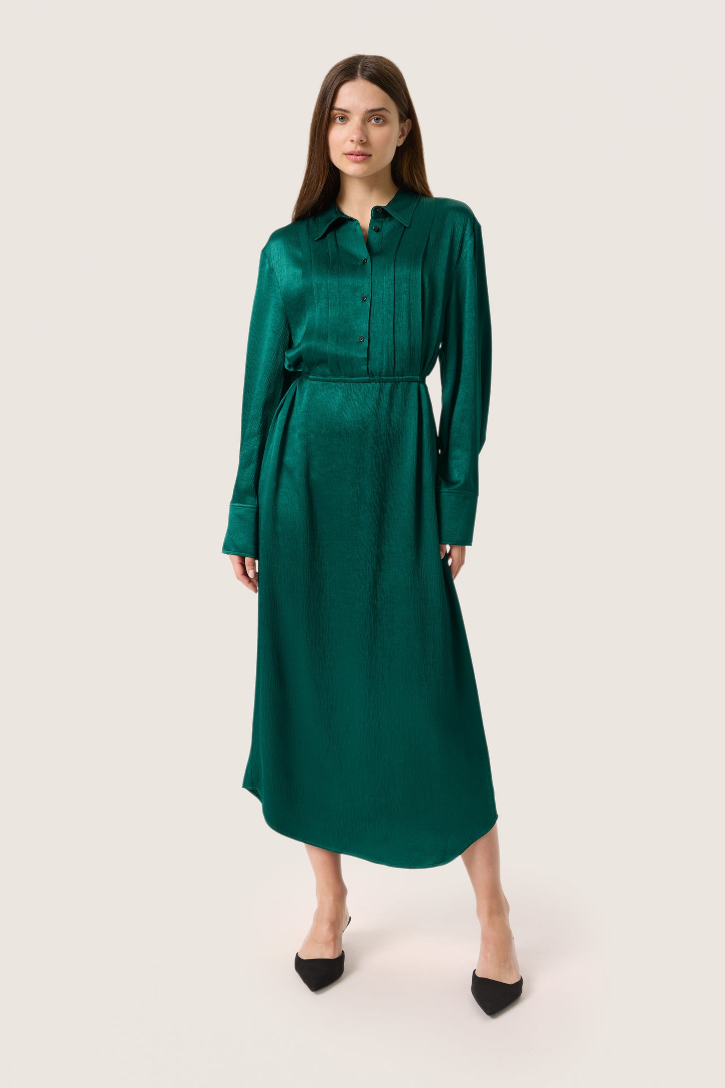 EVALINE SHIRT DRESS - SOAKED IN LUXURY