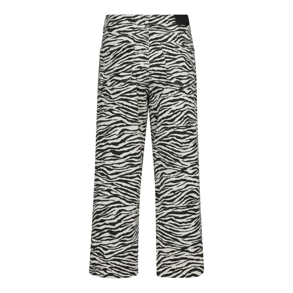 ZION ZEBRA CROP PANTS - CO'COUTURE