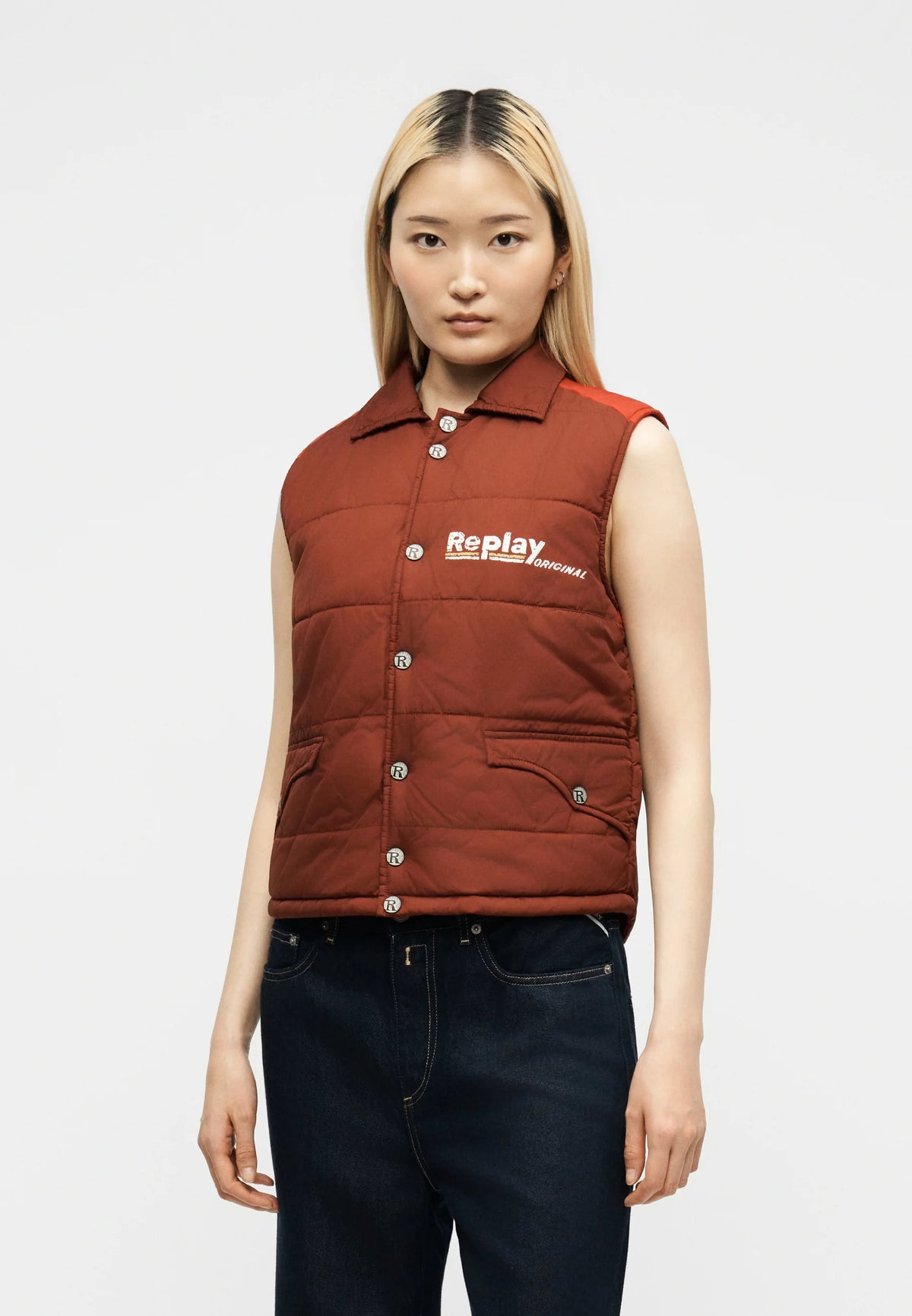 LOGO VEST - REPLAY