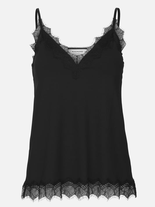 BILLIE LACE STRAP TOP - ROSEMUNDE