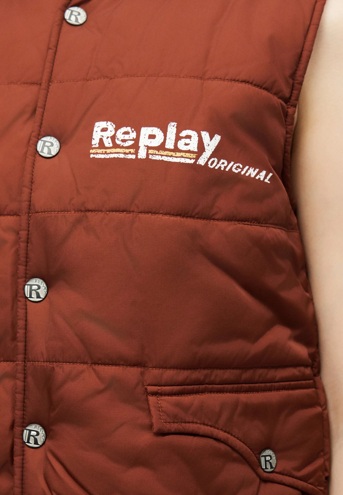 LOGO VEST - REPLAY