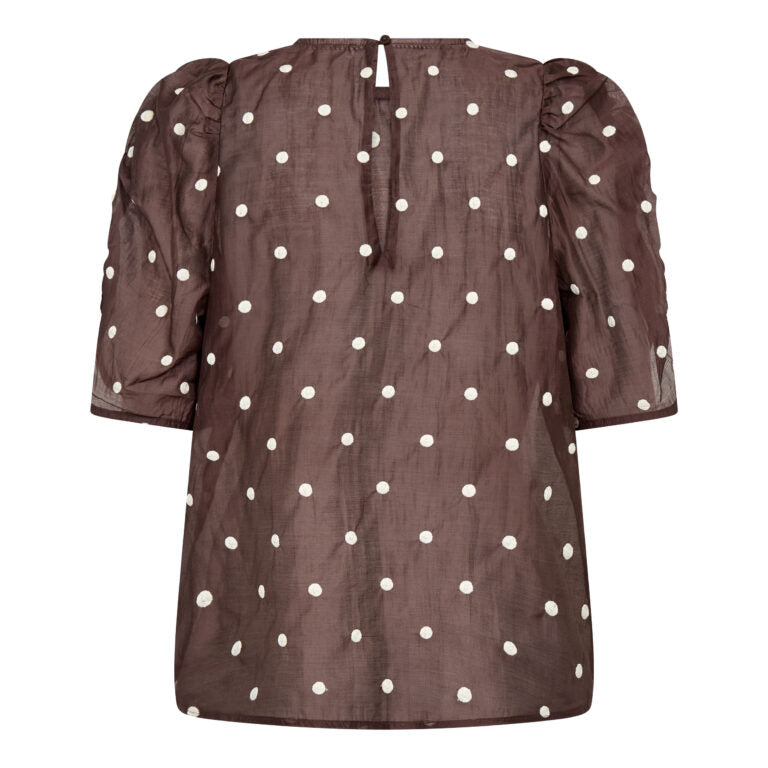 DITA DOT BLOUSE - CO'COUTURE