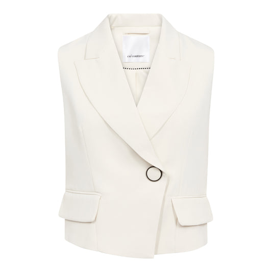 ALINI WRAP VEST - CO'COUTURE