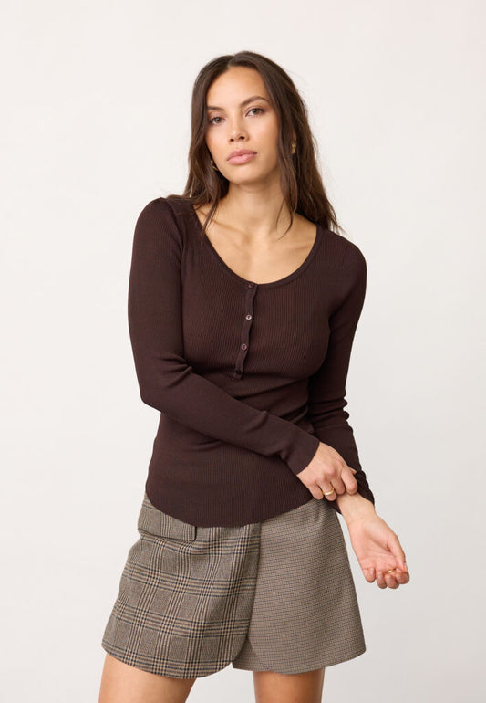 CLAIRE GRANDAD BLOUSE - CO'COUTURE