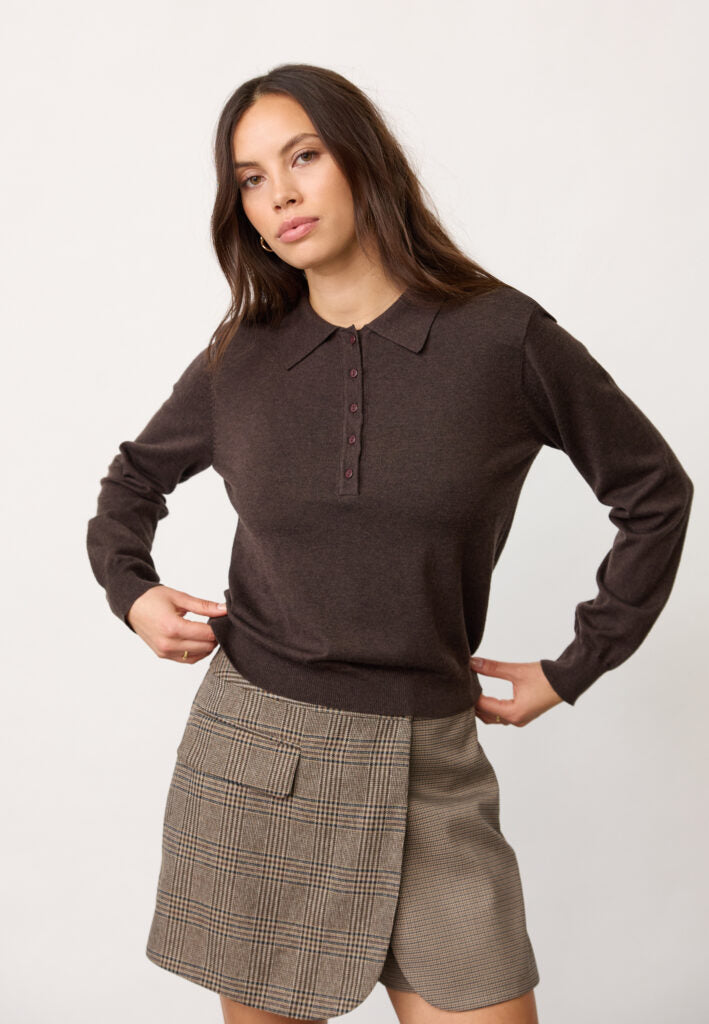 CORY POLO KNIT - CO'COUTURE