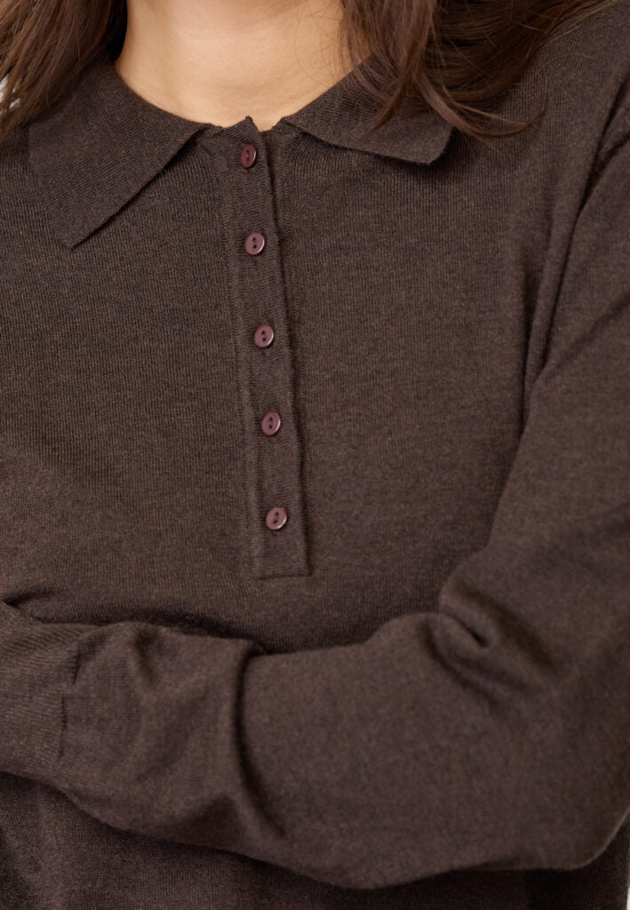 CORY POLO KNIT - CO'COUTURE