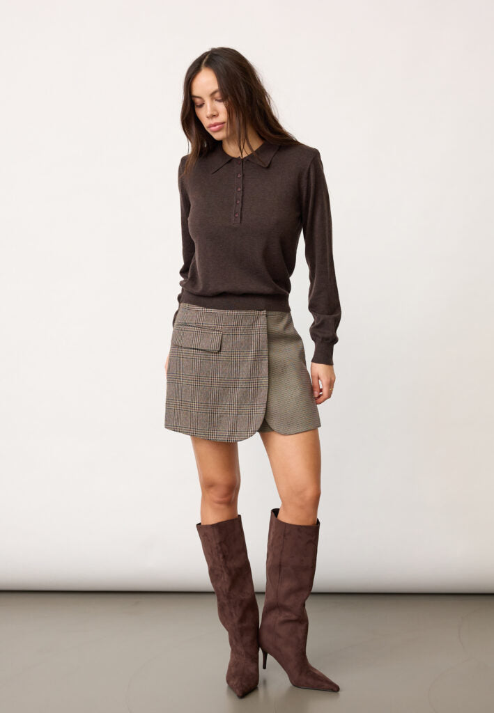 CORY POLO KNIT - CO'COUTURE