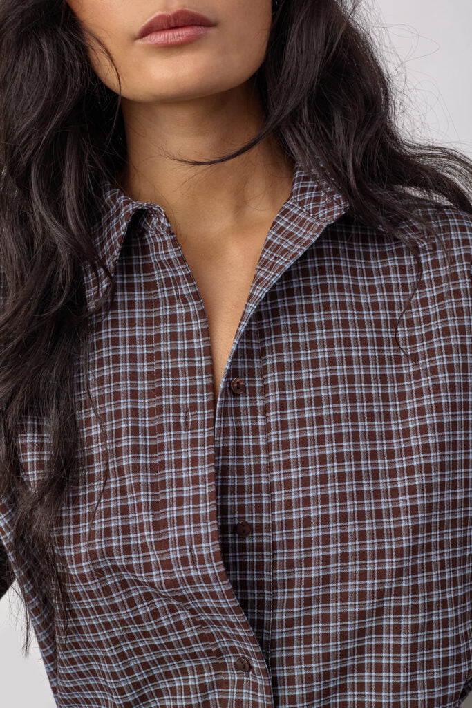 ODEM CHECK SHIRT - CO'COUTURE
