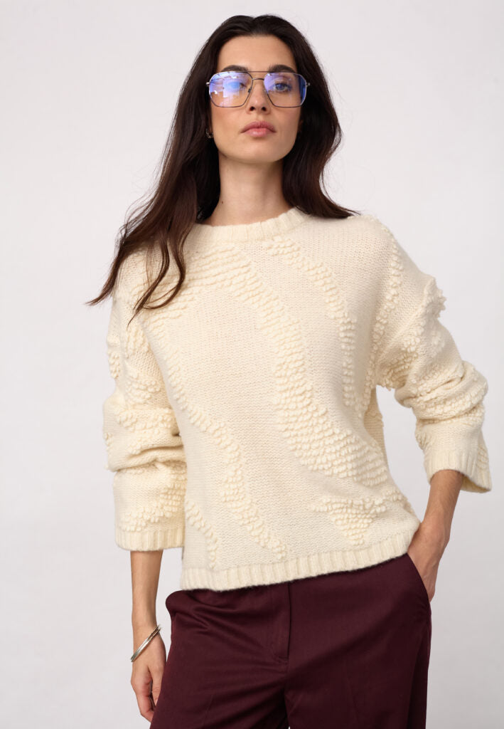 FABIA O-NECK KNIT - CO'COUTURE
