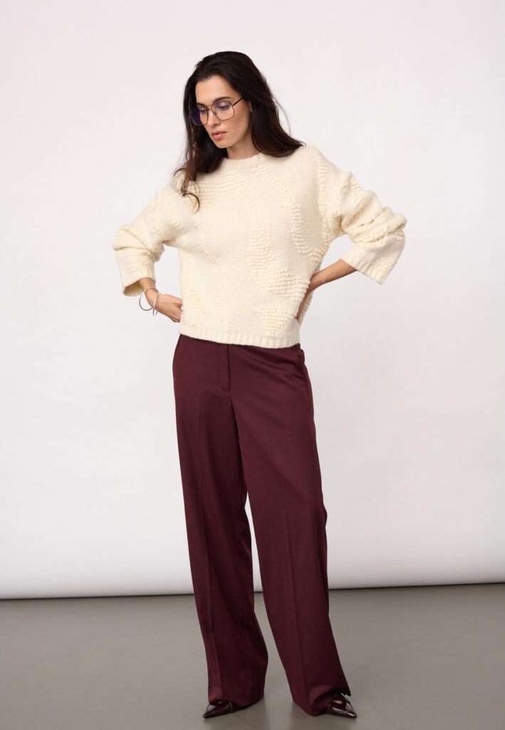 FABIA O-NECK KNIT - CO'COUTURE