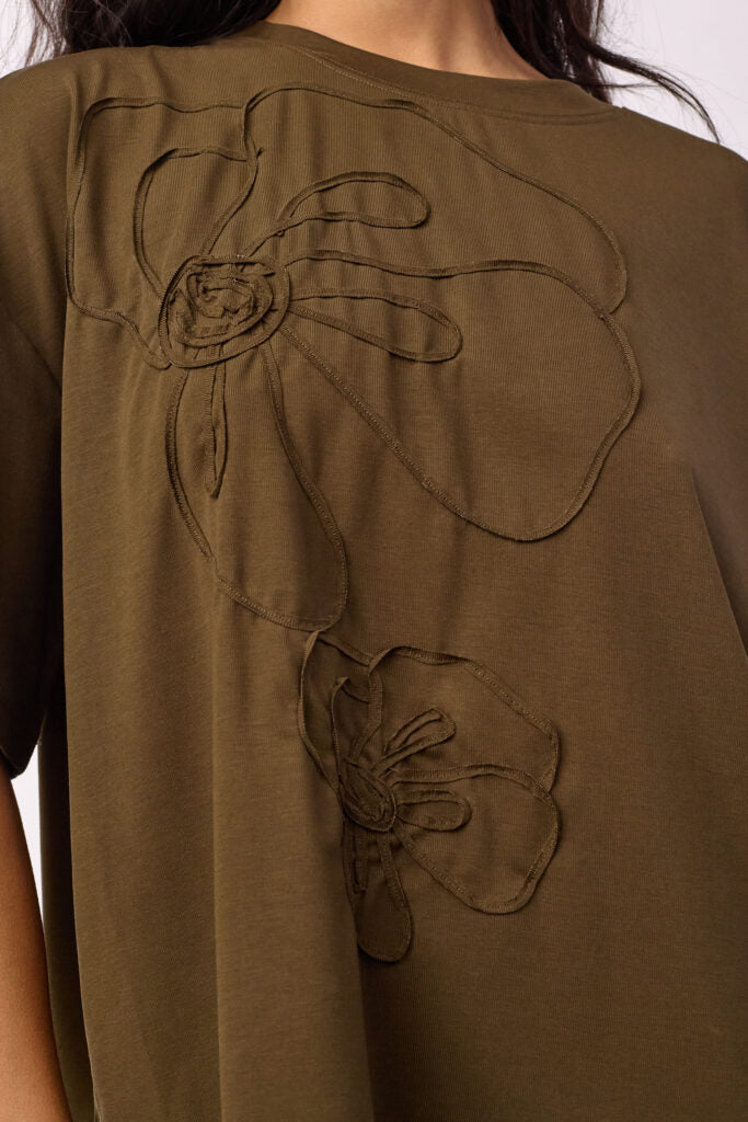 IVARA FLOWER TEE - CO´COUTURE