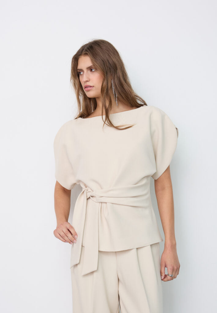ACILE PLEAT BLOUSE - CO'COUTURE