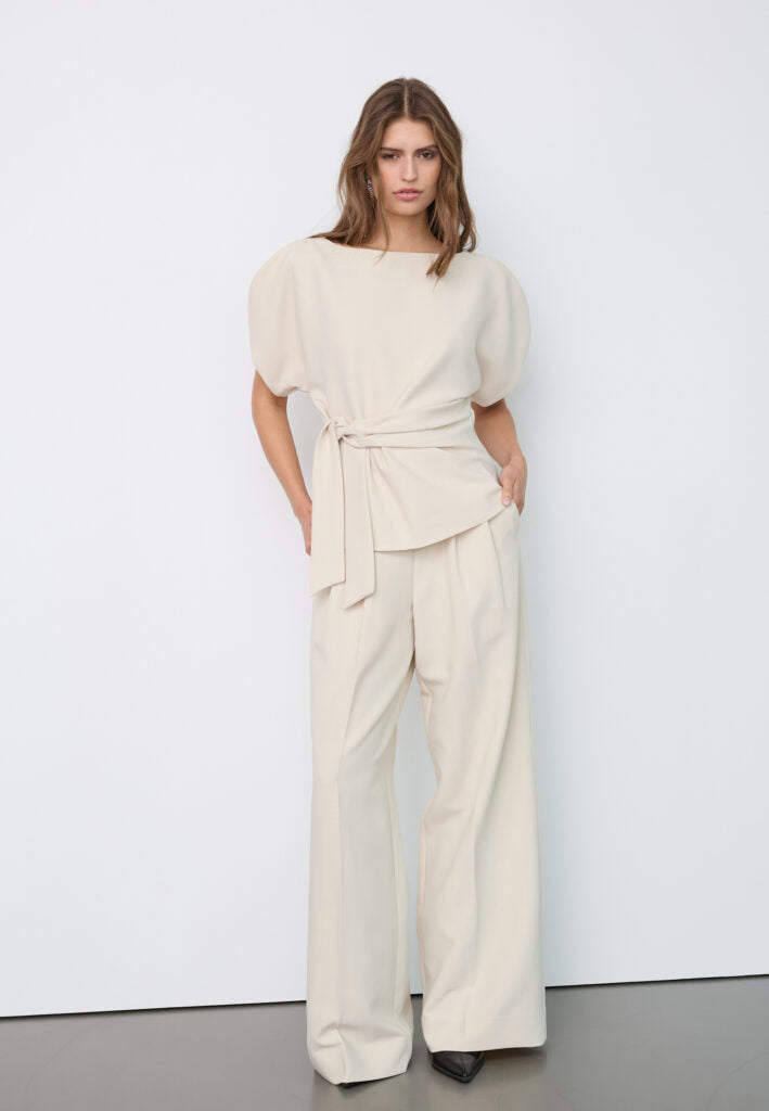 ACILE PLEAT BLOUSE - CO'COUTURE