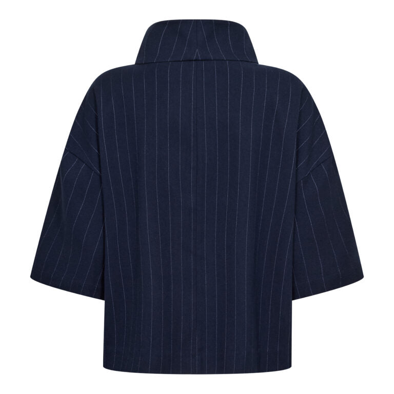 GABIE FUNNEL NECK BLOUSE - CO'COUTURE