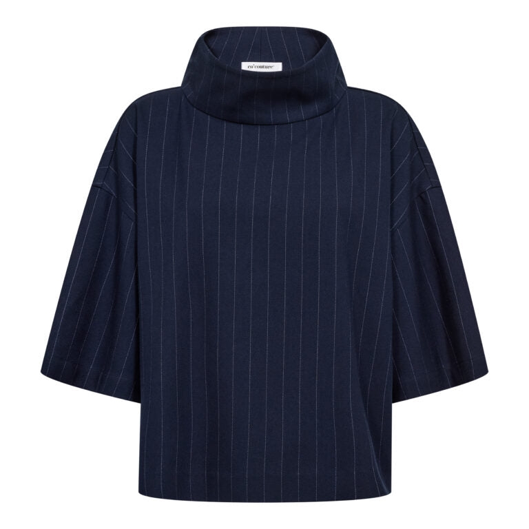 GABIE FUNNEL NECK BLOUSE - CO'COUTURE