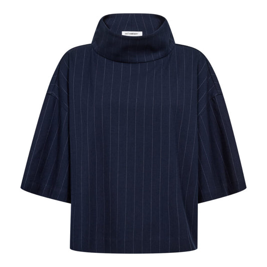 GABIE FUNNEL NECK BLOUSE - CO'COUTURE