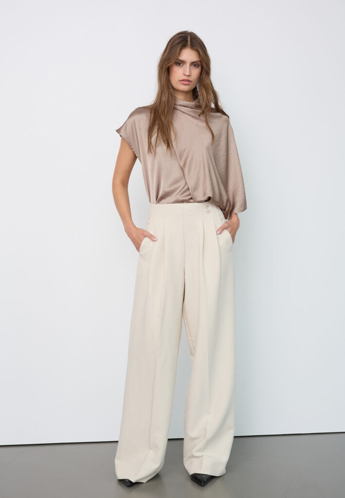 ACILE PLEAT PANT - CO'COUTURE