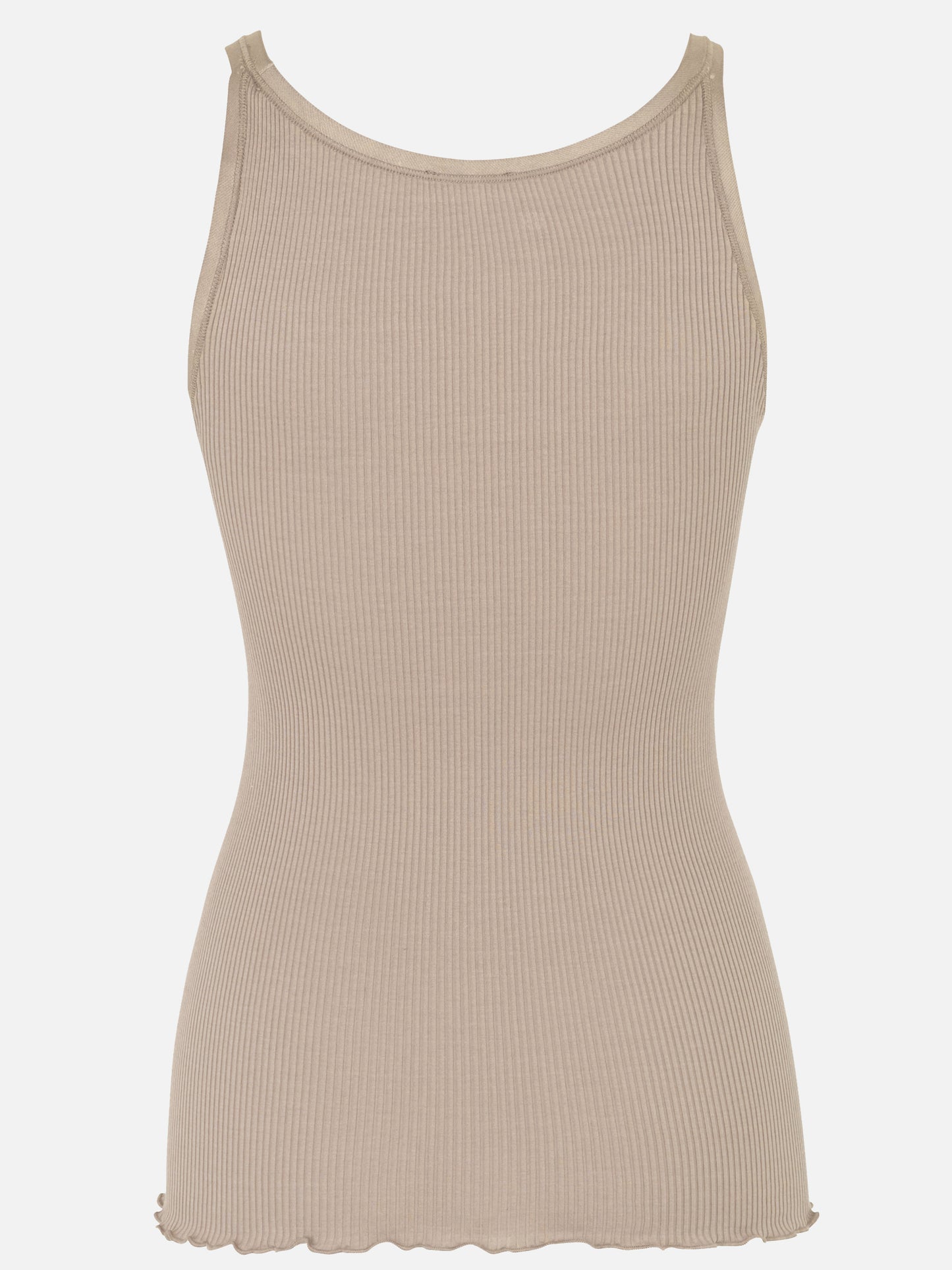 BELLE SILKE TOP - CACAO - ROSEMUNDE