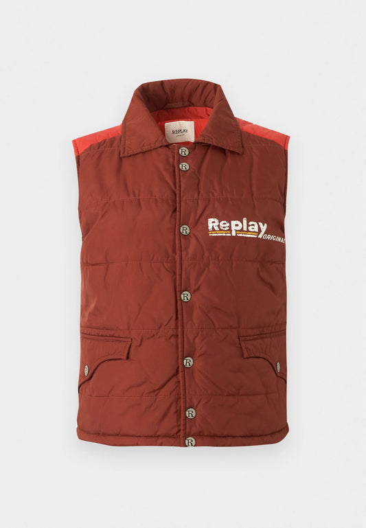 LOGO VEST - REPLAY
