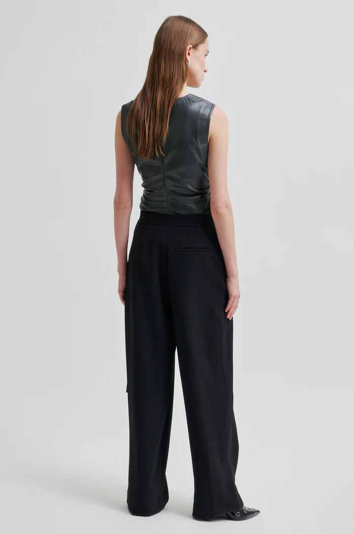 FIQUE WRAP TROUSERS - SECOND FEMALE