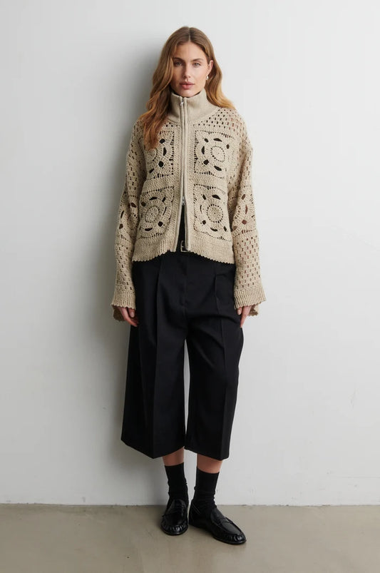 SELLA CROPPED TROURSERS - SECOND FEMALE