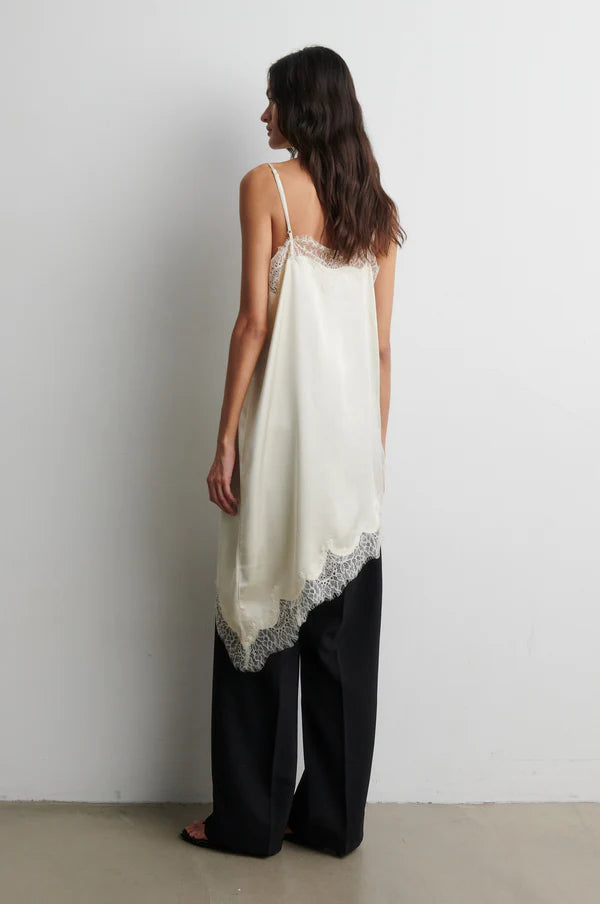 LACIA MINI DRESS - CREME - SECOND FEMALE