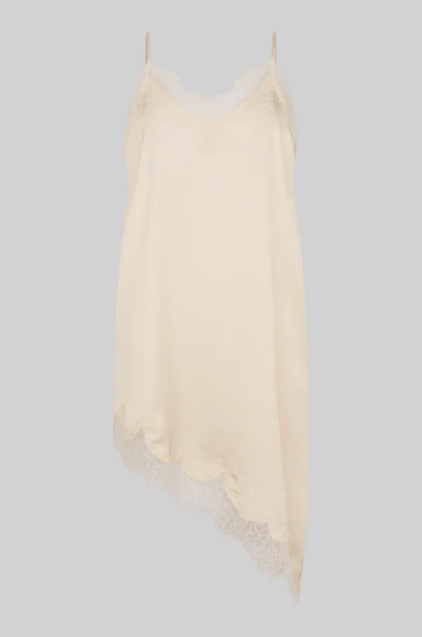 LACIA MINI DRESS - CREME - SECOND FEMALE