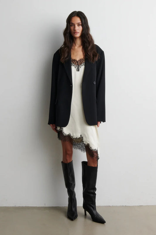 LACIA CONTRAST MINI DRESS - SECOND FEMALE