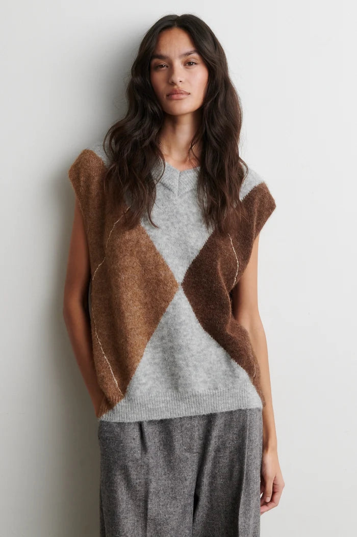 FORCA KNIT VEST - SECOND FEMALE