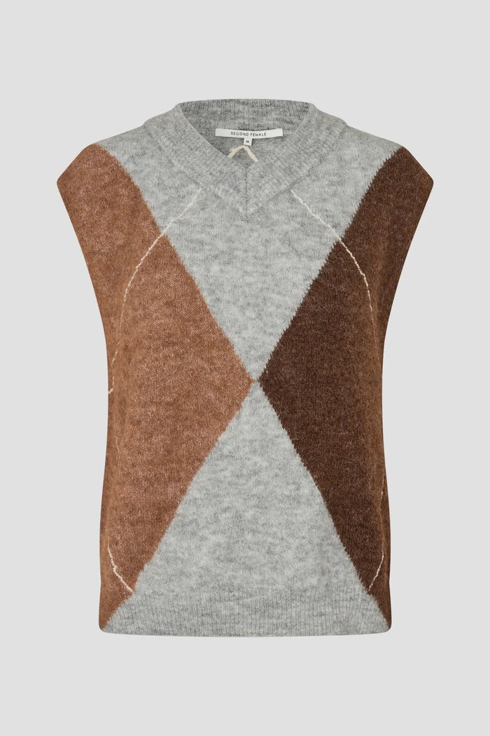 FORCA KNIT VEST - SECOND FEMALE