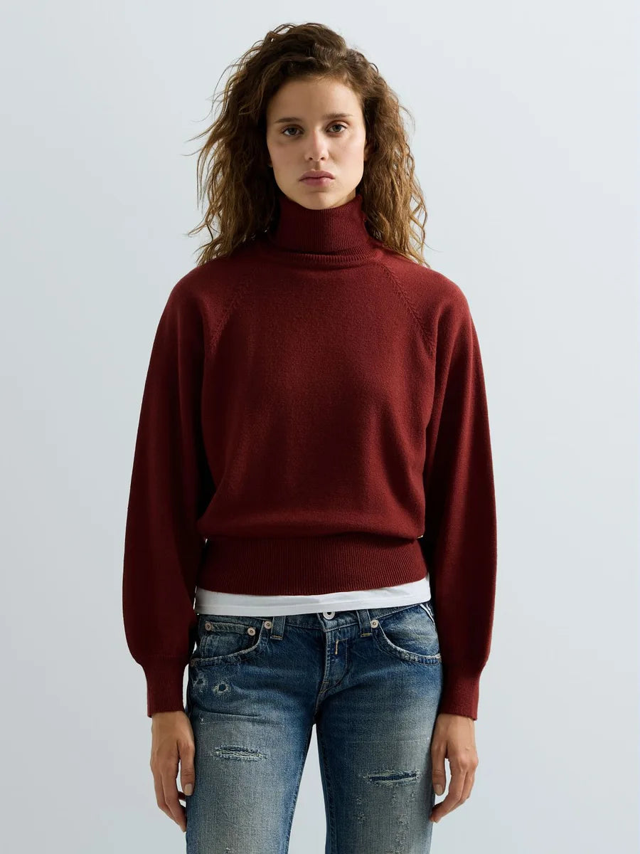 POLO-NECK SWEATER - REPLAY
