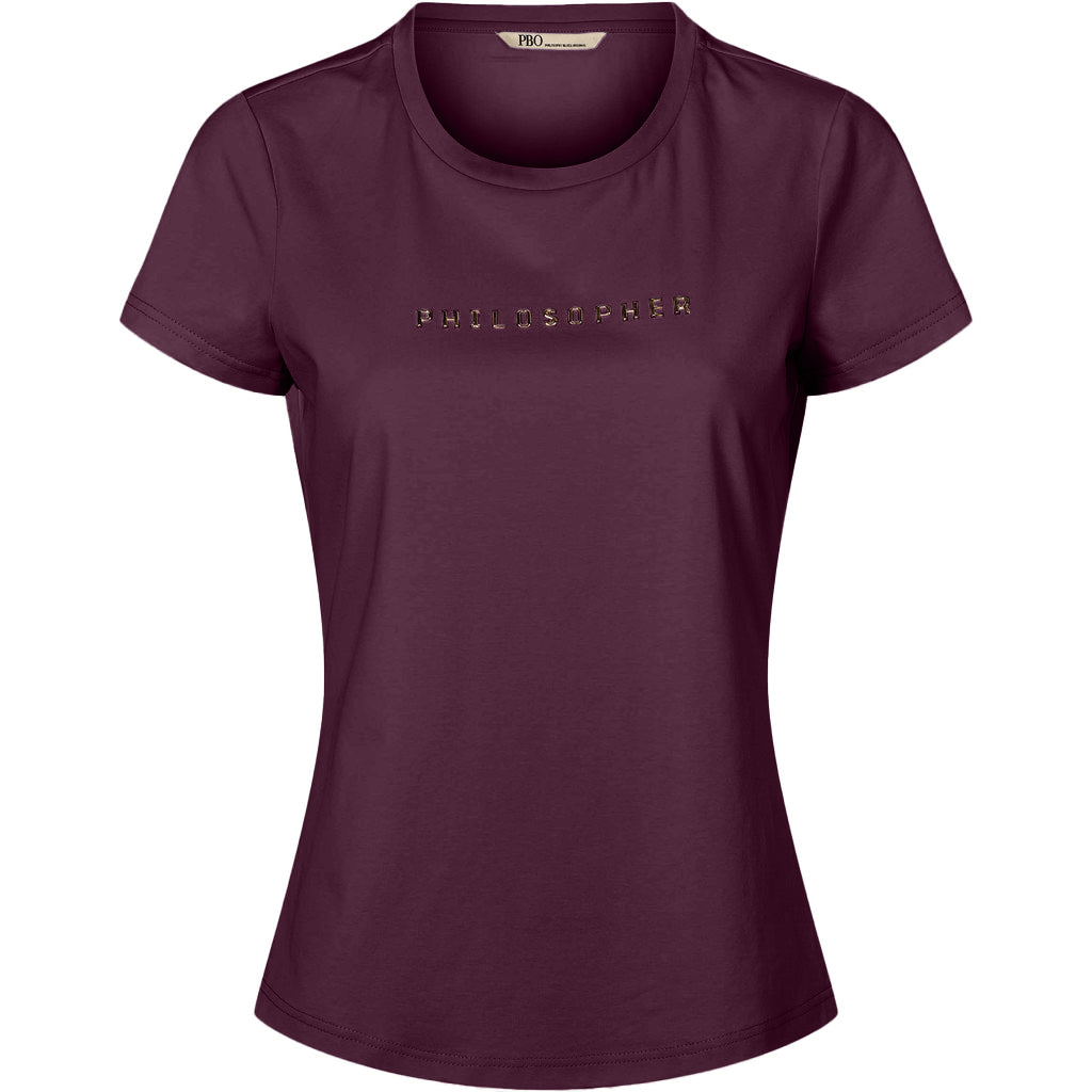 PBO T-SHIRT - BLACKBERRY - PBO