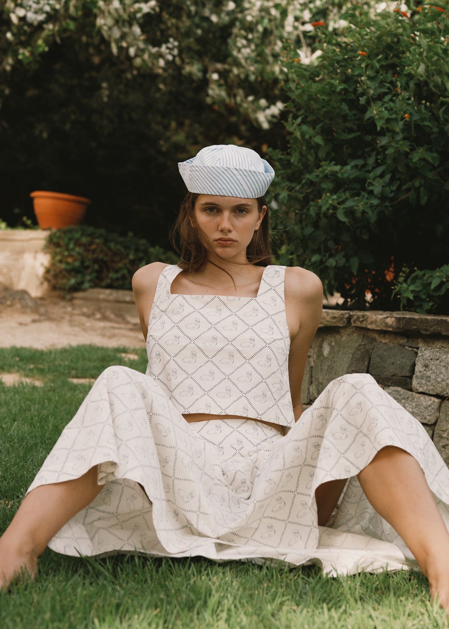 SWAN SKIRT - TINY BIG SISTER