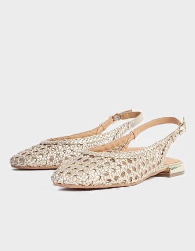 EVANS GOLD SANDAL - BUKELA