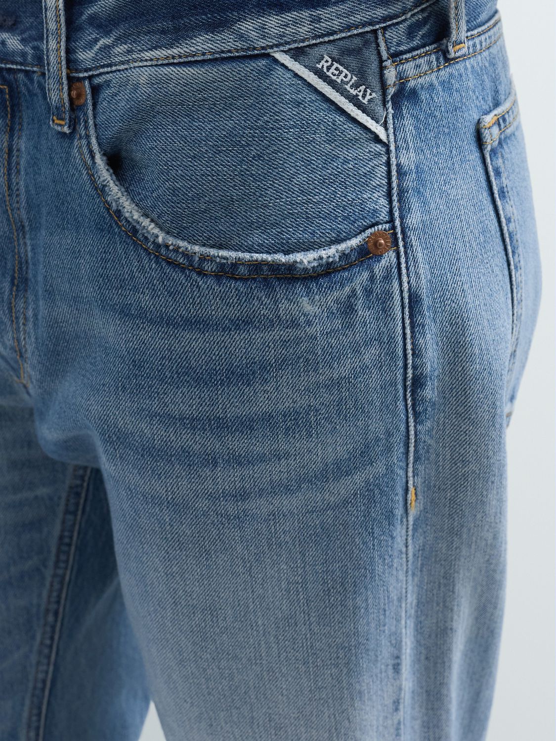 AUBRY BOY-FIT JEANS - REPLAY