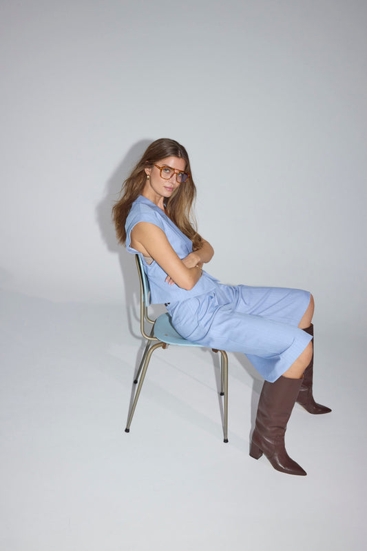 KIANA PIN PLEAT PANTS - CO´COUTURE