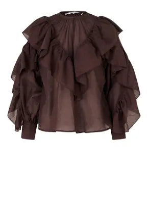 FRIA FRILL BLOUSE - SECOND FEMALE