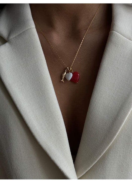 FRENCH HEART PENDANT - PICO