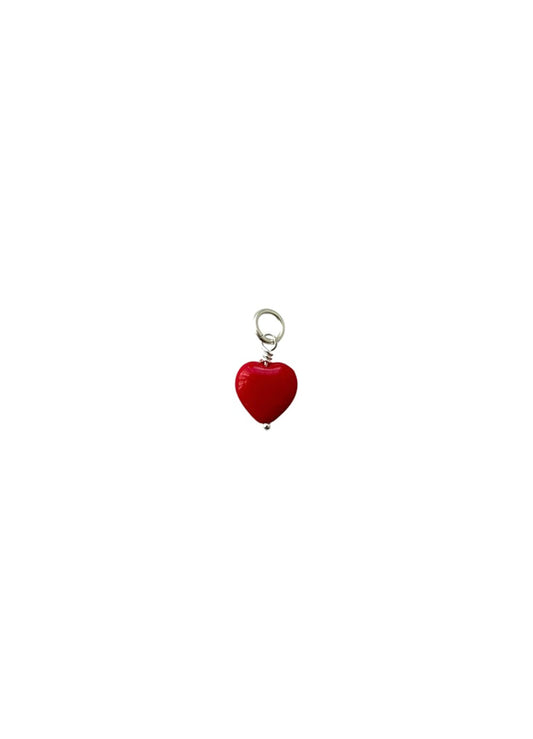 FRENCH HEART SILVER PENDANT -PICO