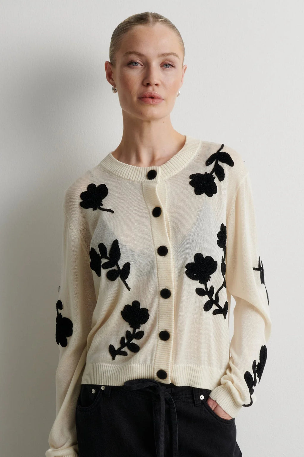 YOTA KNOT CARDIGAN - SECOND FEMALE