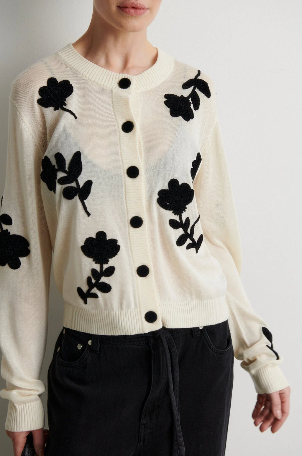 YOTA KNOT CARDIGAN - SECOND FEMALE