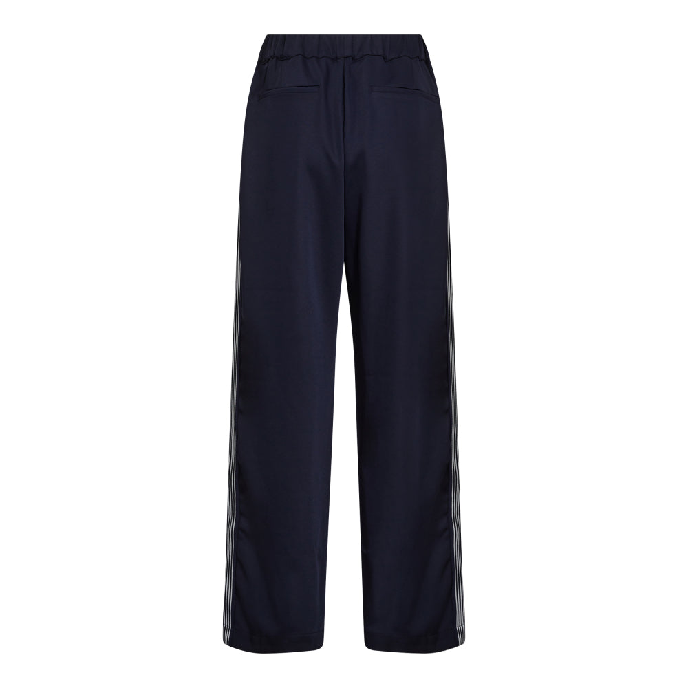 AMIRA CREASE PANTS - NAVY - CO'COUTURE