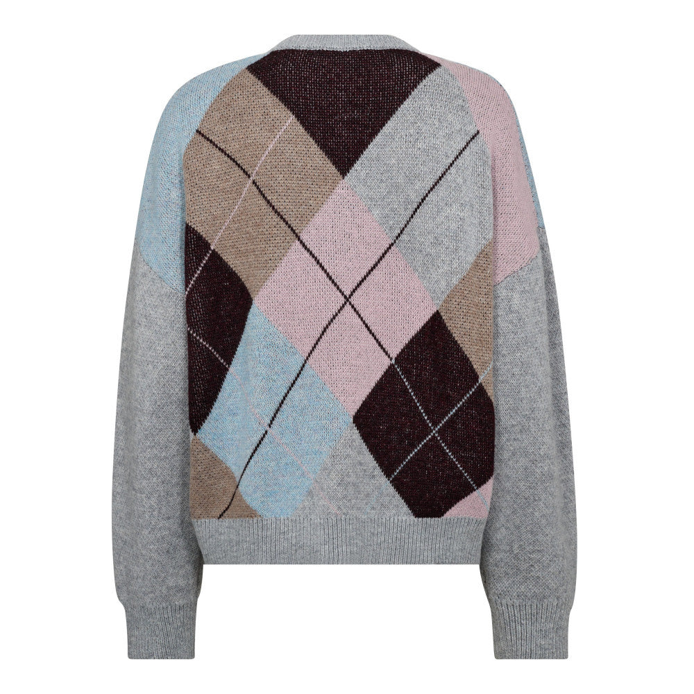 MAJA CHECK KNIT - CO'COUTURE