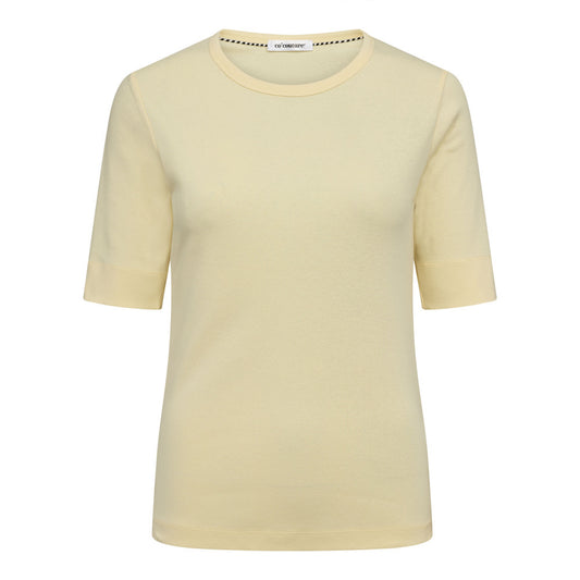 GRANNY TEE - PALE YELLOW - CO'COUTURE