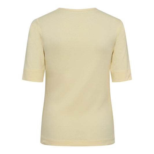 GRANNY TEE - PALE YELLOW - CO'COUTURE