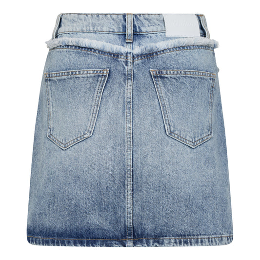 BOWIE DENIM SKIRT - CO'COUTURE