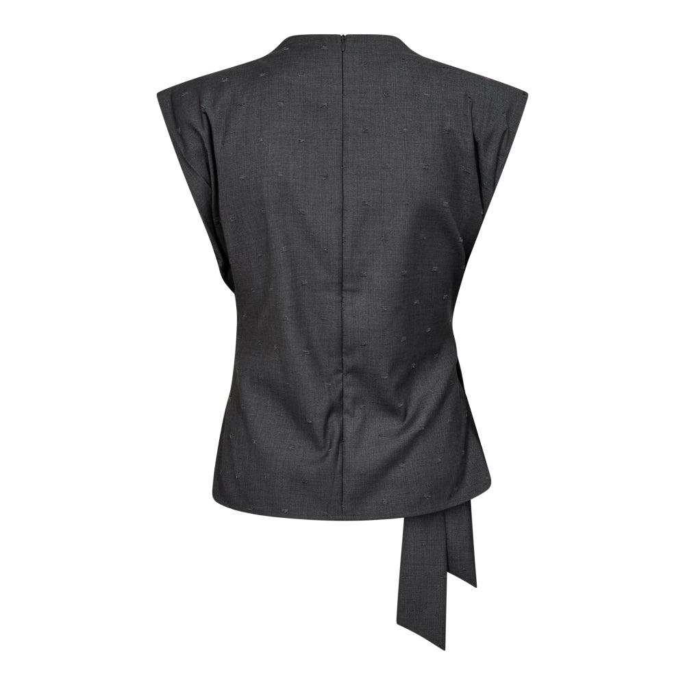 SAGA PLEAT TOP - CO'COUTURE