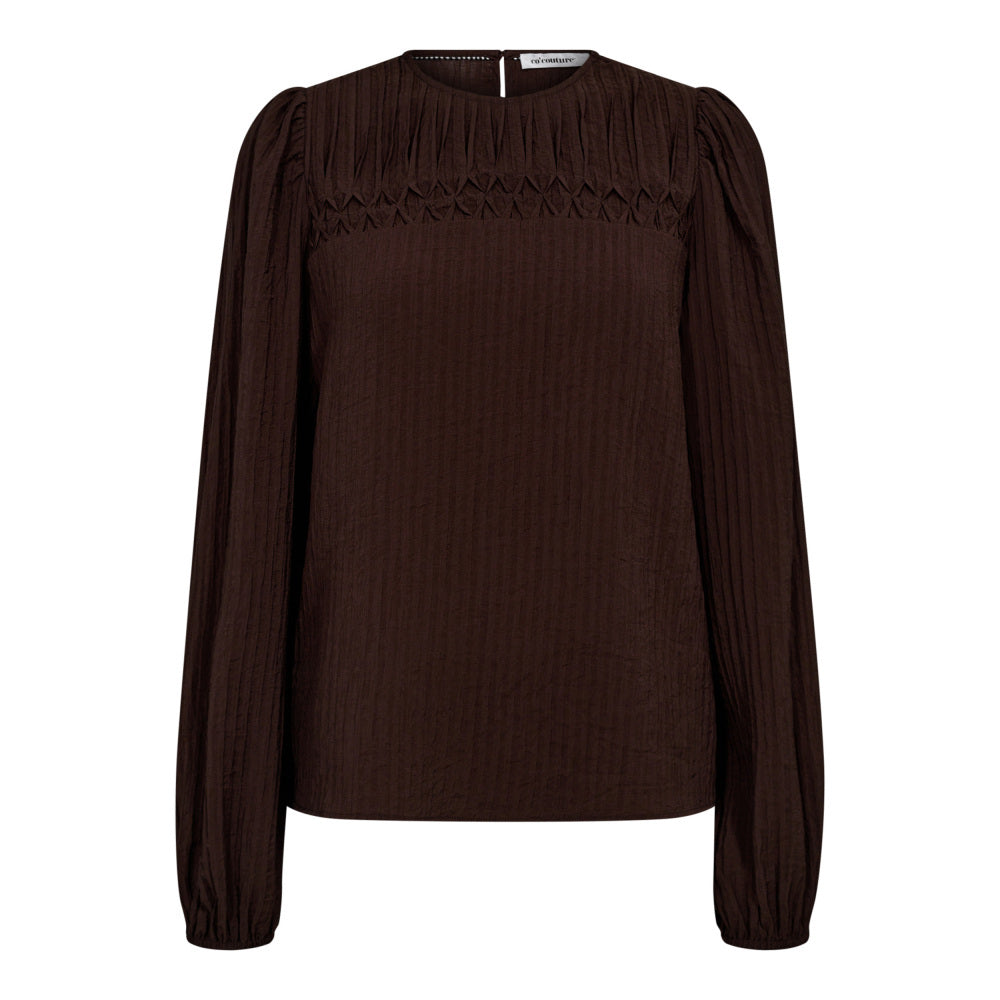 SHINA PINTUCK BLOUSE - CO'COUTURE