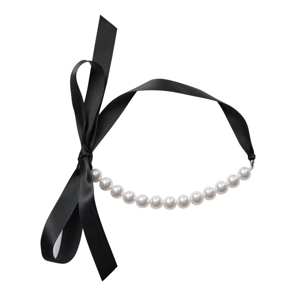 PEARL CHOKER NECKLACE - CO'COUTURE