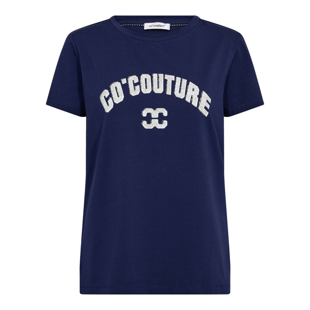 COCOUTURE LOGO TEE - NAVY - CO'COUTURE